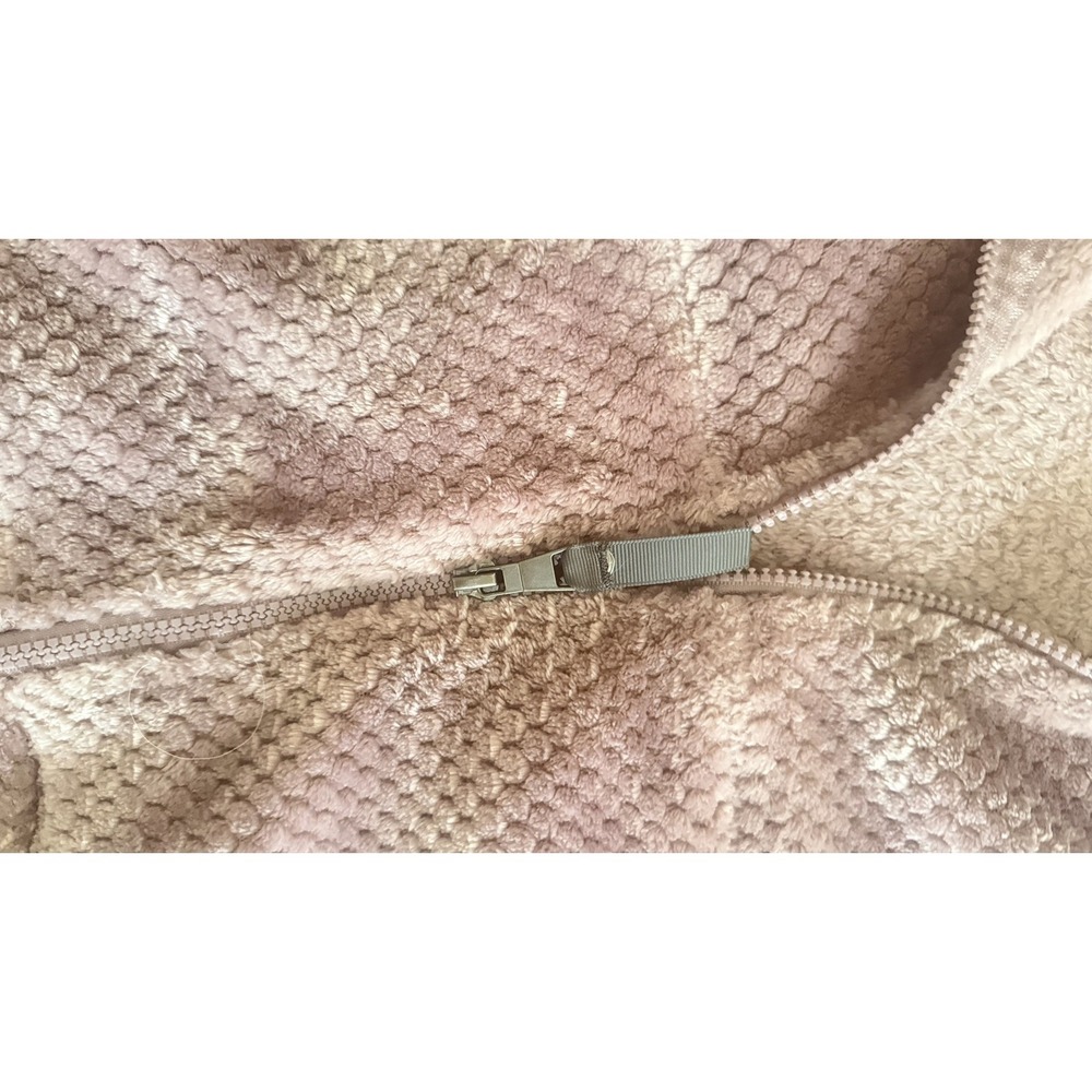 Free Country Womens XXL Lavender Waffle Fleece Full Zip Jacket Honeycomb - Picture 9 of 12